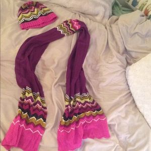 Hat and scarf